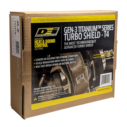 DEI Gen-3 Turbo Shield T4 - Shield Only - Titanium