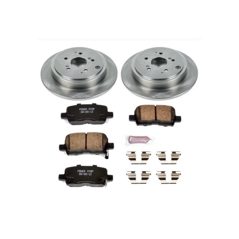 PowerStop Power Stop 01-06 Acura MDX Rear Autospecialty Brake Kit