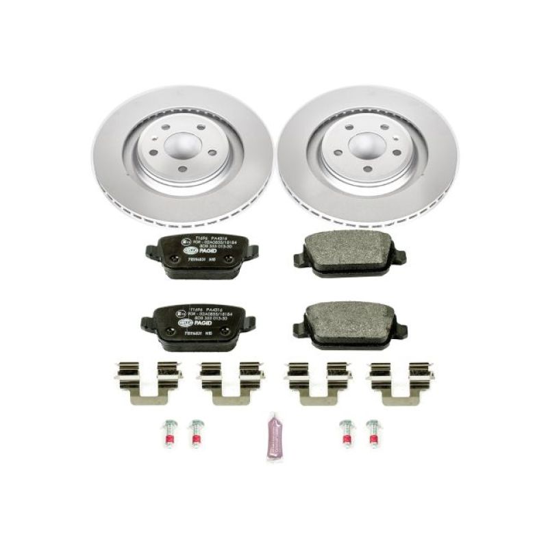 PowerStop Power Stop 07-11 Volvo S80 Rear Euro-Stop Brake Kit