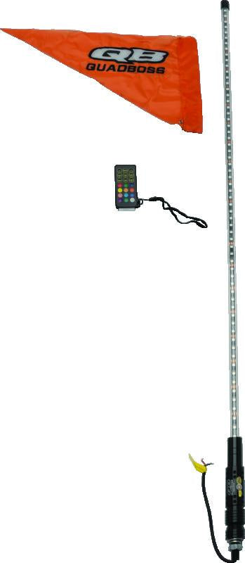 QuadBoss 4Ft Clear Single Whip Remote