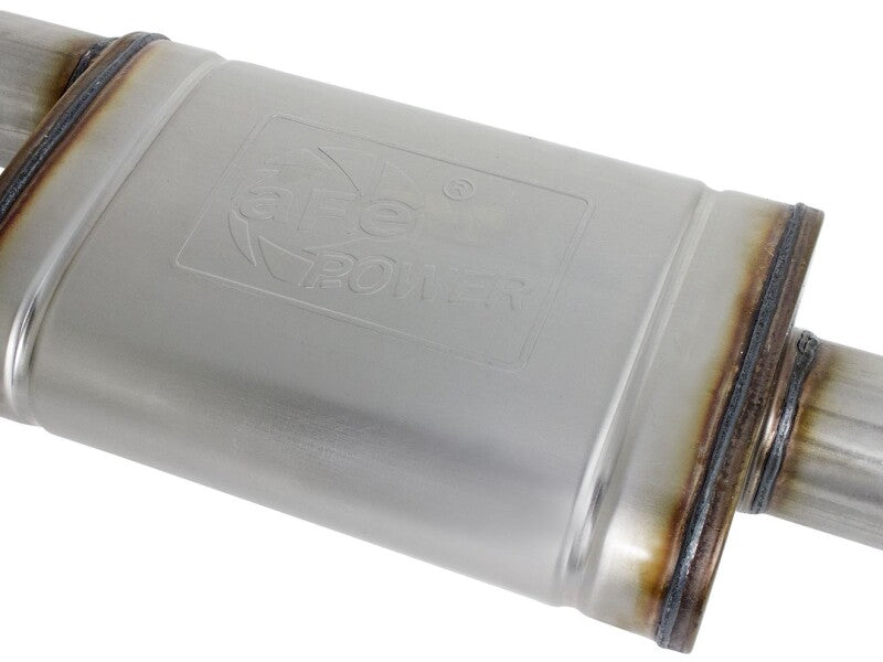 aFe MACH Force-Xp 3 IN to 2-1/2 IN Stainless Steel Cat-Back Exhaust Carbon Volkswagen GTI 15-17