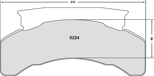 PFC 0224.20 224 CARBON METALLIC BRAKE PAD SET