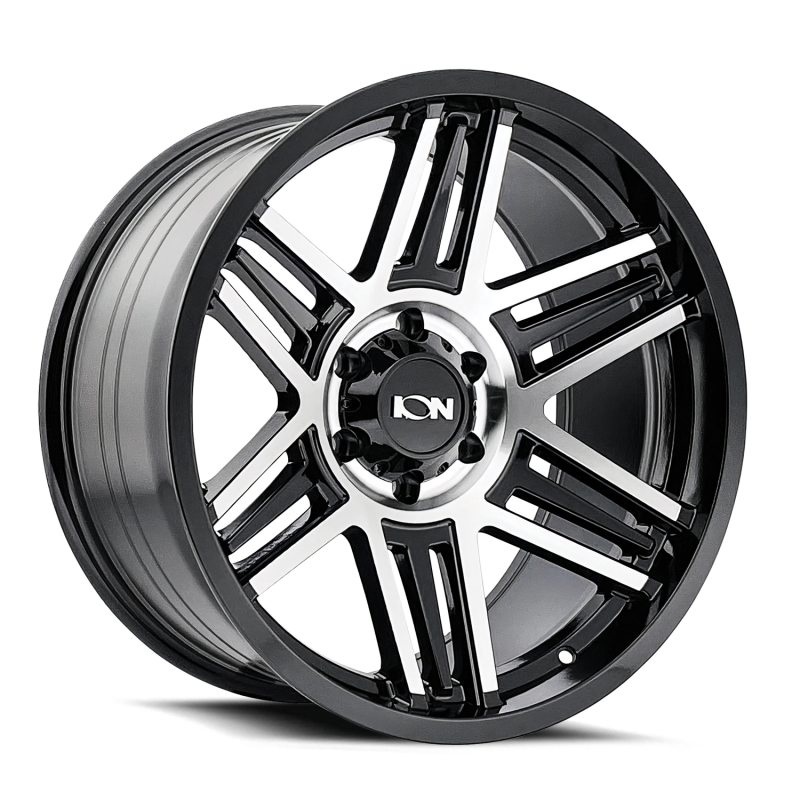 ION Wheels ION Type 147 17x9 / 5x127 BP / 0mm Offset / 78.1mm Hub Black/Machined Wheel