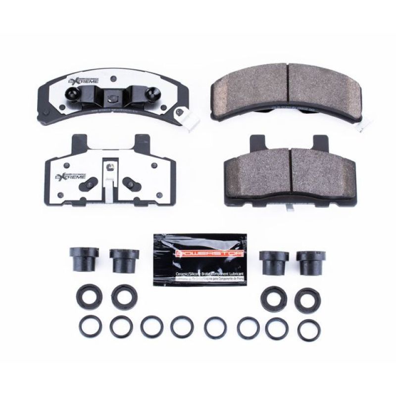 PowerStop Power Stop 88-91 Chevrolet C1500 Front Z36 Truck & Tow Brake Pads w/Hardware