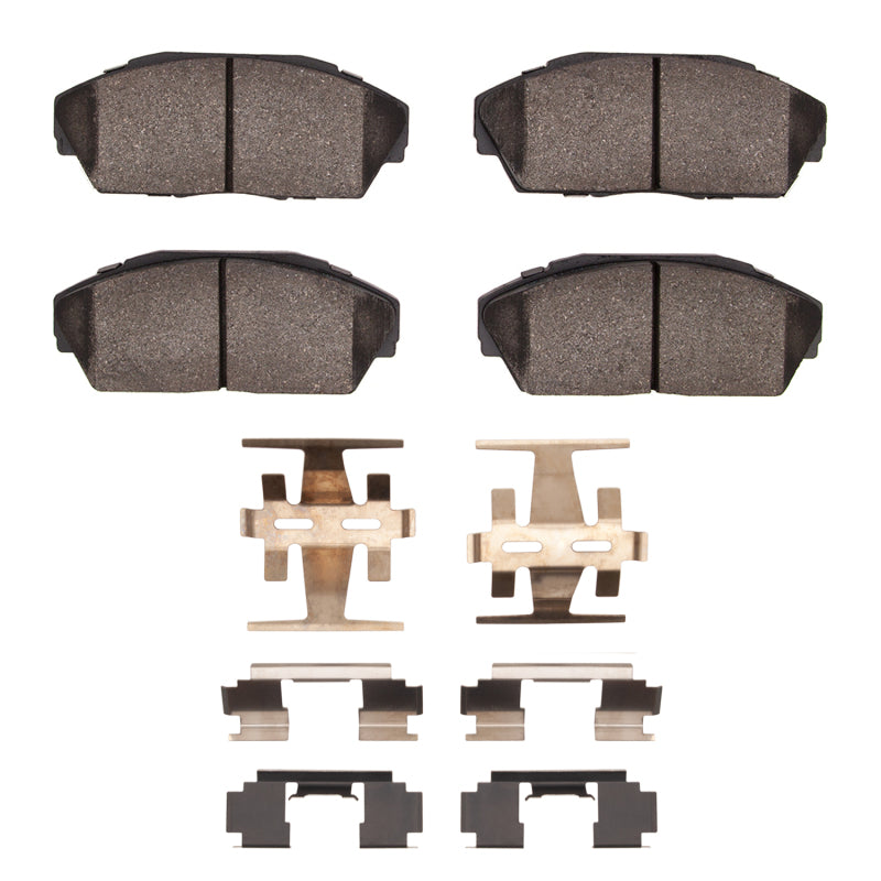 DFC 86-93 Honda Prelude Front 4000 HybriDynamic Brake Pads and Hardware Kit
