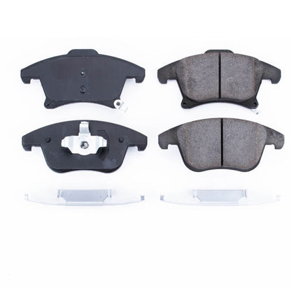 PowerStop Power Stop 13-19 Ford Fusion Front Z17 Evolution Ceramic Brake Pads w/Hardware