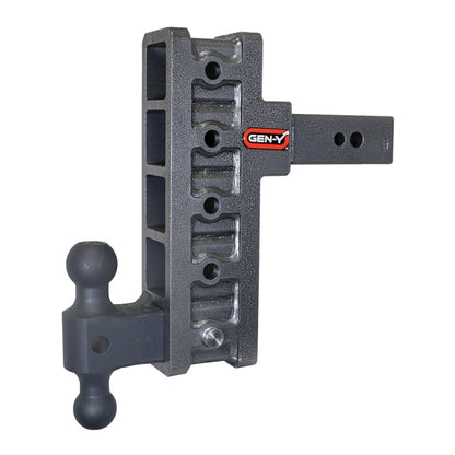 GEN-Y Hitch Gen-Y Mega Duty 2.5in Shank 9in Offset Drop 3.5K TW 32K Hitch w/GH-0161 Dual-Ball