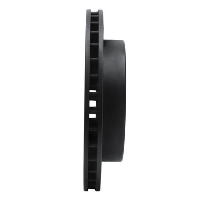 R1 Concepts R1 1988-1991 Chevrolet K1500 Front Right Drilled & Slotted Black Brake Rotor