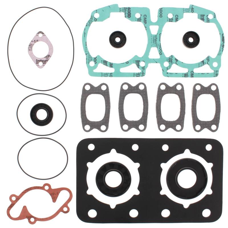 Vertex Pistons Vertex Gaskets 1991 Ski-Doo Formula Plus/E/XTC/XTCE Complete Gasket Kit w/ Oil Seals
