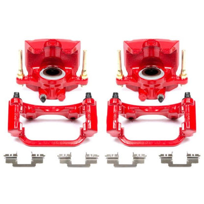 PowerStop Power Stop 07-16 Cadillac Escalade Rear Red Calipers w/Brackets - Pair