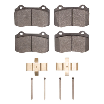 R1 Concepts R1 1992-2002 Dodge Viper Front R1 Performance Sport Pads & Hardware Kit