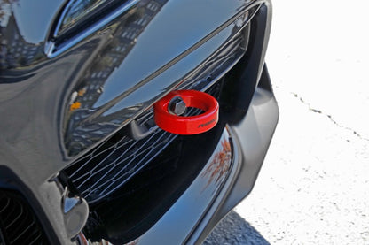 Perrin Performance PERRIN 20-25 Toyota Supra Tow Hook Kit (Front) - Red