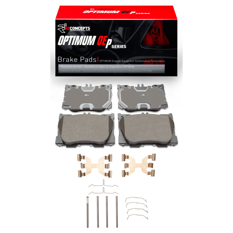 R1 Concepts R1 16-23 Mercedes-Benz CLS450 Front Optimum OE Pads & Hardware Kit