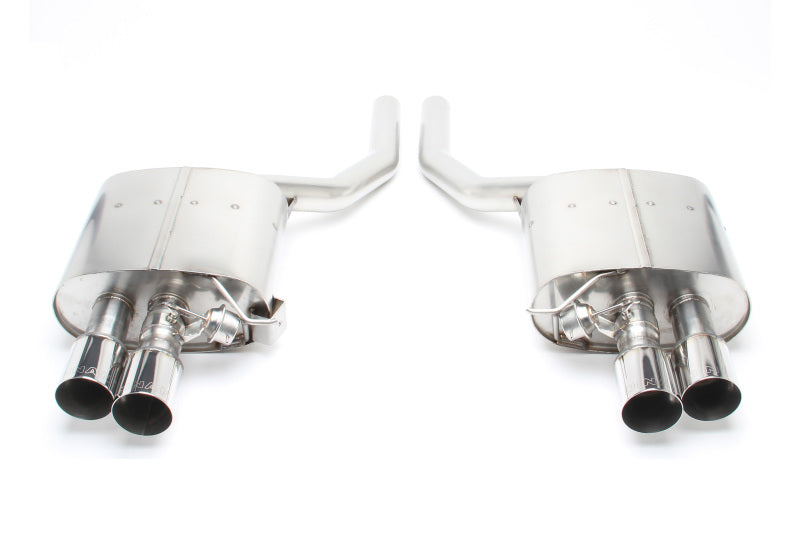 Dinan 11-16 BMW 550i (F10) Free Flow Axleback Exhaust System - Polished Tips