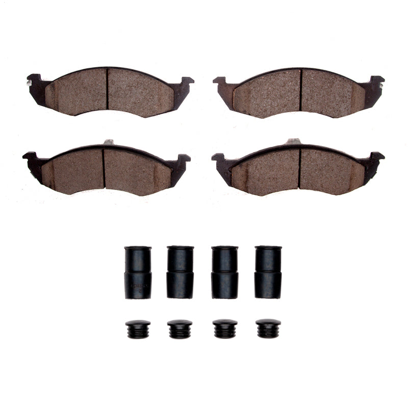 R1 Concepts R1 93-02 Mercury Villager Front Ceramic Pads & Hardware Kit