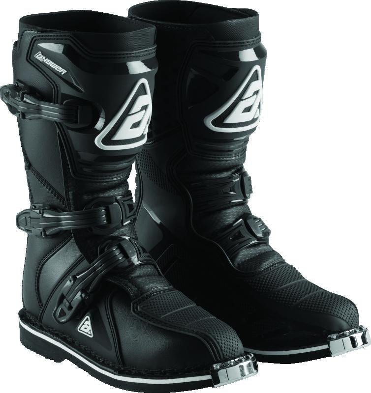 Answer AR1 Boot Black Youth Size - 6