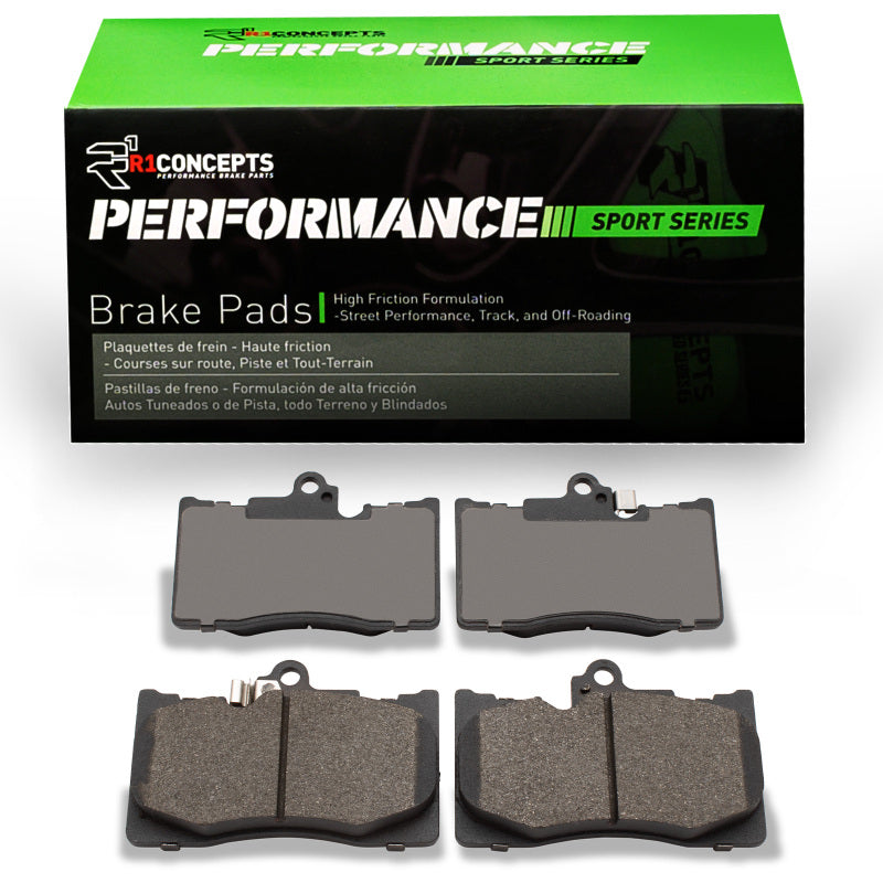 R1 Concepts R1 06-26 Lexus IS300 Front Performance Sport Brake Pads
