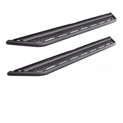 Go Rhino Dominator Extreme D6 SideSteps - Tex Blk - 87in