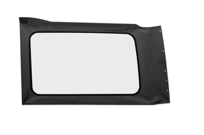 Bestop 18-26 Jeep Wrangler JL Oe JL Replacement Windows (Quarter Left Hand 4-Door Black Vinyl Clear)