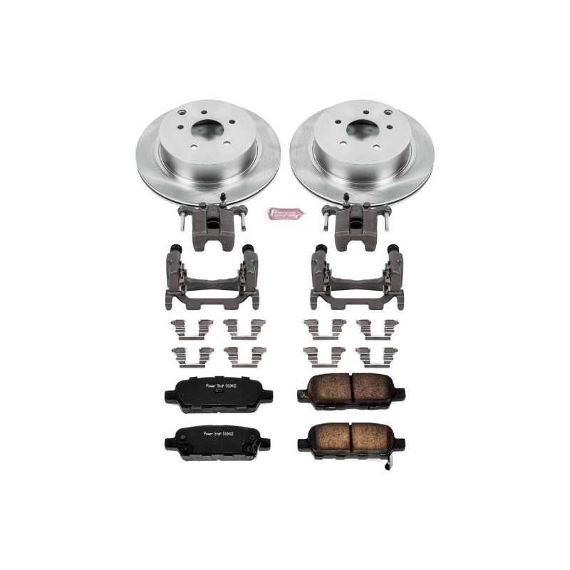 PowerStop Power Stop 12-13 Infiniti M35h Rear Autospecialty Brake Kit w/Calipers