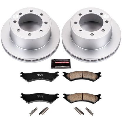 PowerStop Power Stop 2007 Ford E-150 Rear Z17 Evolution Geomet Coated Brake Kit