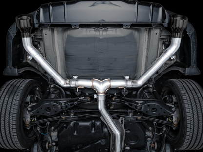 AWE Tuning 22+ Honda Civic Si/Acura Integra Track Edition Cat-Back Exhaust - Dual Diamond Black Tips