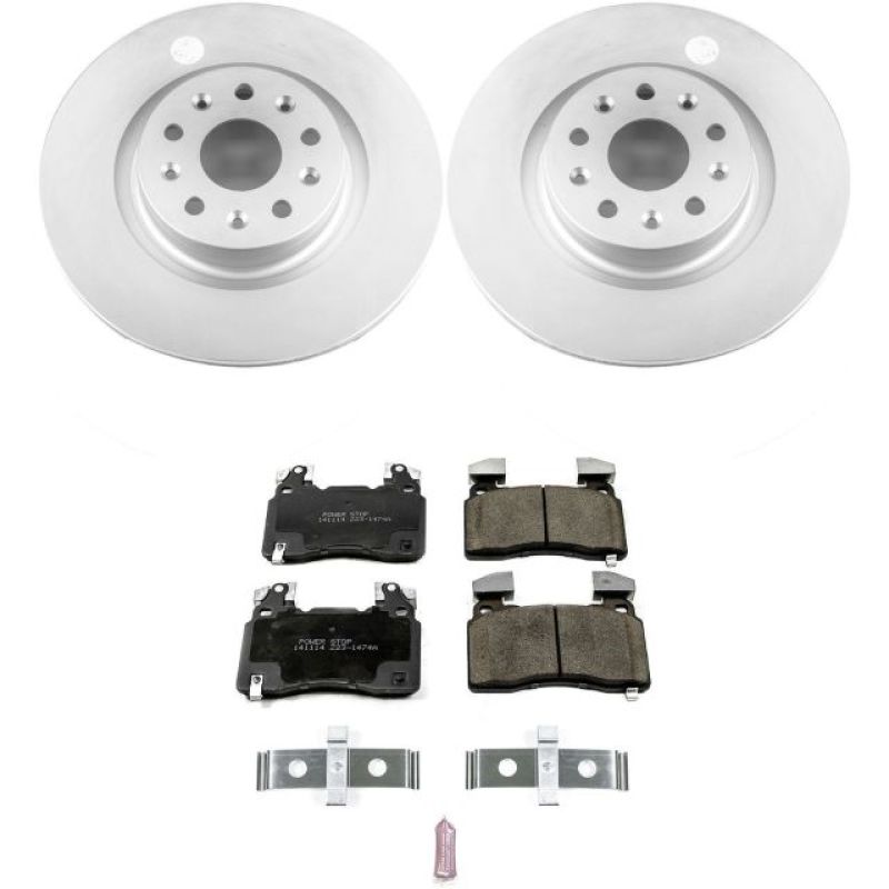 PowerStop Power Stop 16-18 Cadillac CT6 Front Z17 Evolution Geomet Coated Brake Kit