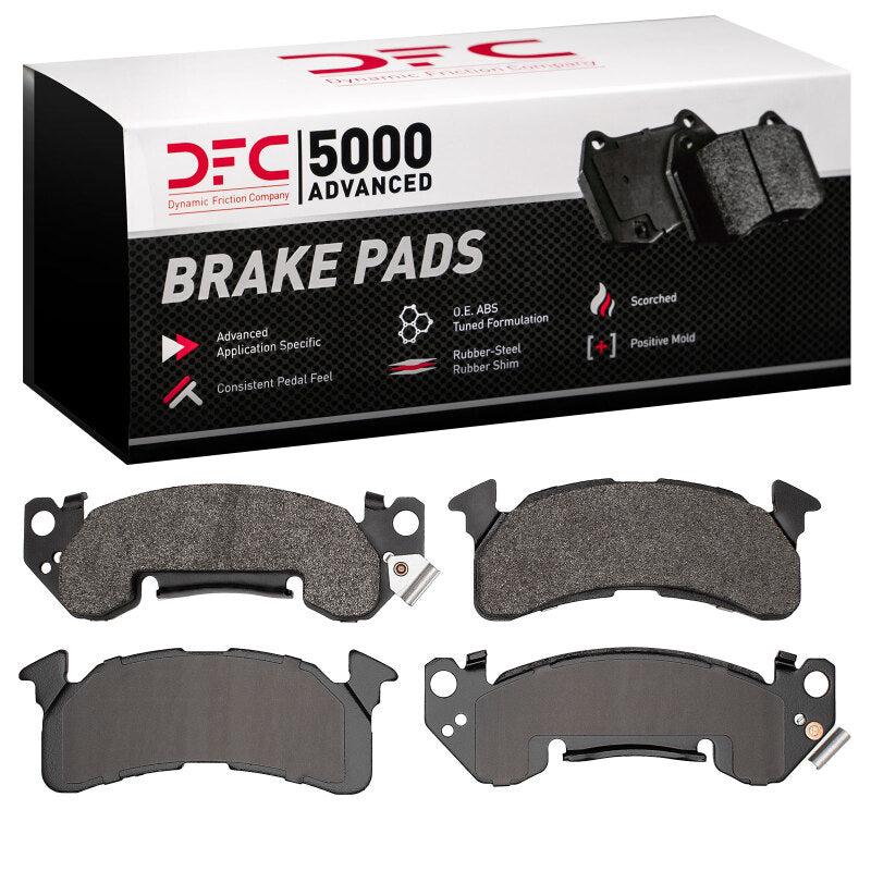 DFC 78-95 Chevrolet R20/R2500 Pickup Front 5000 Advanced Semi Metallic Brake Pads