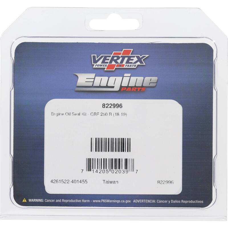 Vertex Pistons Vertex Gaskets 18-23 Honda CRF250R Oil Seal Kit