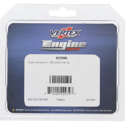 Vertex Pistons Vertex Gaskets 18-23 Honda CRF250R Oil Seal Kit