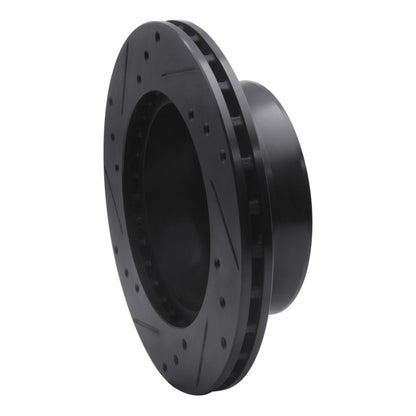R1 Concepts R1 02-06 Dodge Sprinter 2500 Front Right Drilled & Slotted Black Brake Rotor