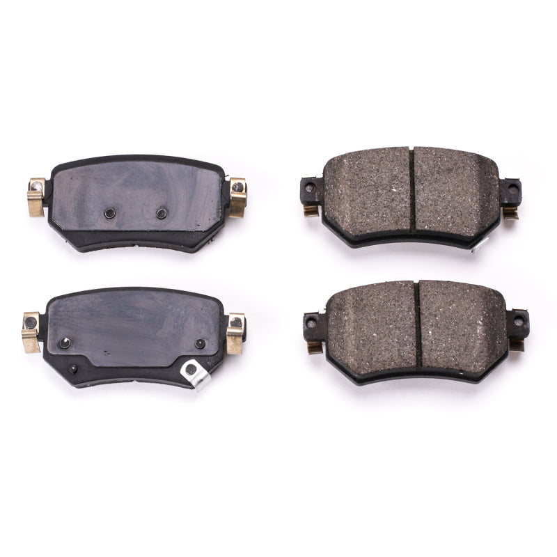 PowerStop Power Stop 16-19 Mazda 6 Rear Z17 Evolution Ceramic Brake Pads w/Hardware