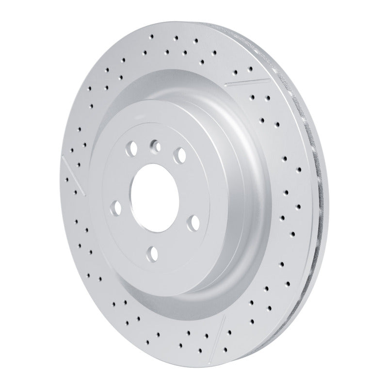DFC 12-19 Mercedes-Benz GLS63 AMG Rear Drilled GeoSPEC Coated Rotor and Slotted