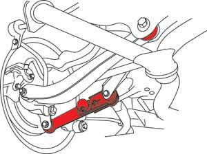 SPC Performance 03-06 Subaru Baja/00-09 Legacy/Outback Rear Camber Kit (SINGLE ARM-REQUIRES 2)