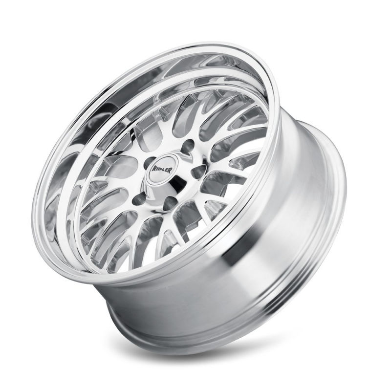 Ridler Wheels Ridler 607 20x8.5 / 5x127 BP / 0mm Offset / 83.82mm Hub Polished Wheel