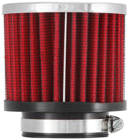 K&N Engineering K&N 1.75in Flange ID x 3in OD x 2.5in H Chrome Finish Rubber Base Crankcase Vent Filter