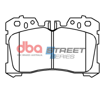 DBA 2017 Lexus LS460/LS600 Street Series Front Brake Pads