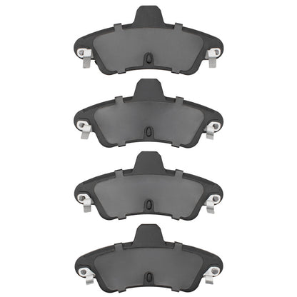 DFC 95-04 Ford Contour Rear 5000 Advanced Semi Metallic Brake Pads