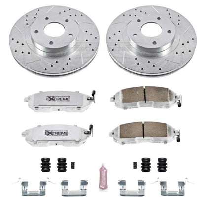 PowerStop Power Stop 02-04 Infiniti I35 Front Z26 Street Warrior Brake Kit