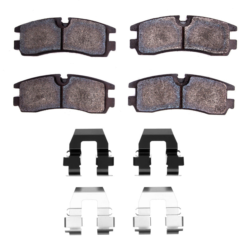 DFC 98-03 Cadillac Seville Rear 5000 Advanced Semi Metallic Brake Pads and Hardware Kit