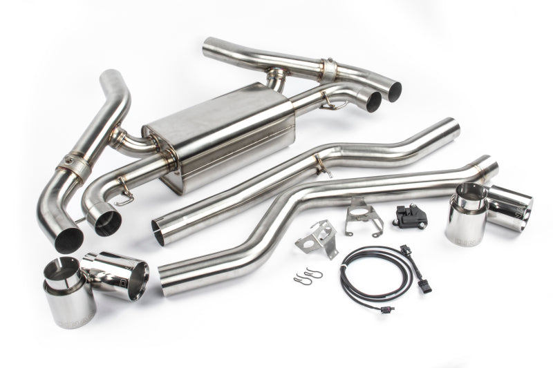 Dinan 20-24 BMW M340i/M440i (G20/G22/G23/G26) Free Flow Axleback Exhaust System - Polished Tips