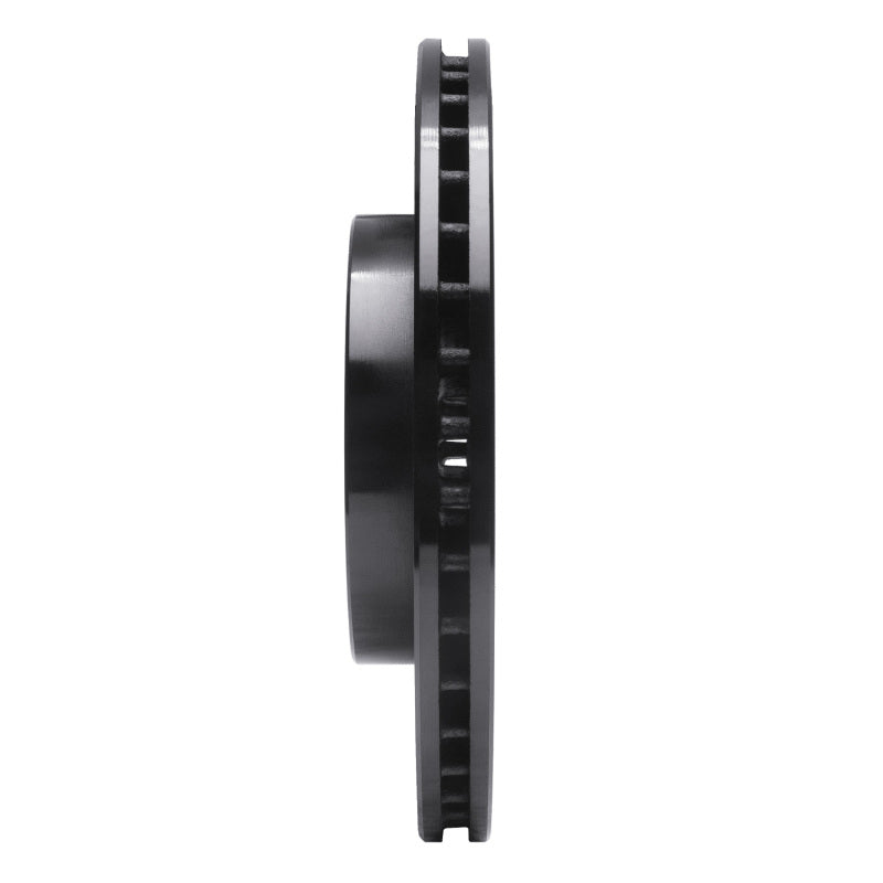 R1 Concepts R1 00-15 Ford Ikon (Mexico / Made In India) Front Right Drilled & Slotted Black Brake Rotor