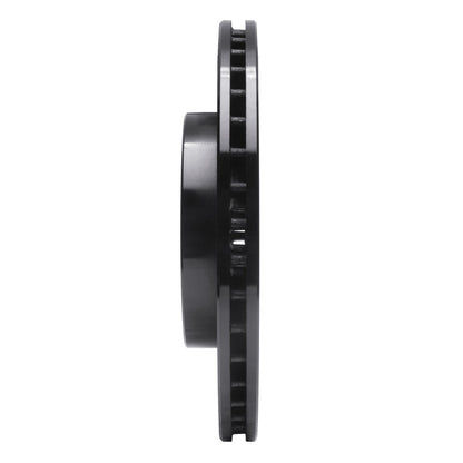 R1 Concepts R1 00-15 Ford Ikon (Mexico / Made In India) Front Right Drilled & Slotted Black Brake Rotor