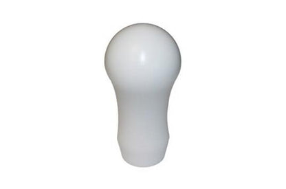 Torque Solution Delrin Tear Drop Tall Shift Knob (White): Universal 10x1.25