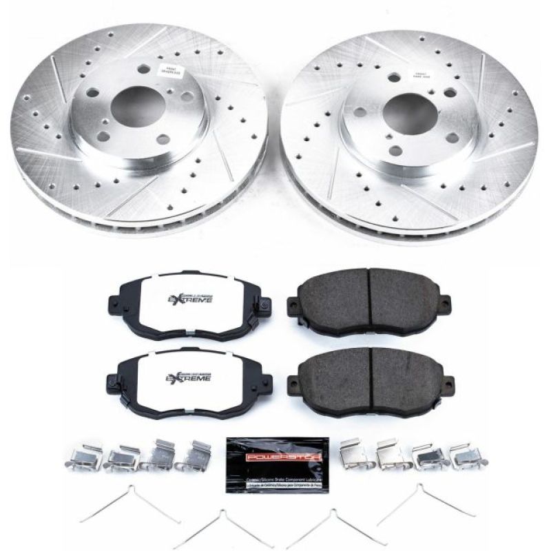 PowerStop Power Stop 93-05 Lexus GS300 Front Z26 Street Warrior Brake Kit