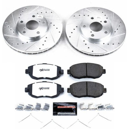 PowerStop Power Stop 93-05 Lexus GS300 Front Z26 Street Warrior Brake Kit