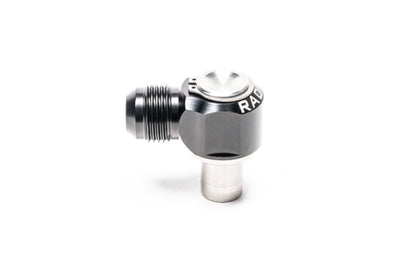 Radium Engineering Radium KA24DE Valve Cover Intake 10AN Male Press-Fit Fitting