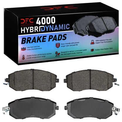 DFC 10-26 Toyota Gr86 Front 4000 Hybridynamic Brake Pads