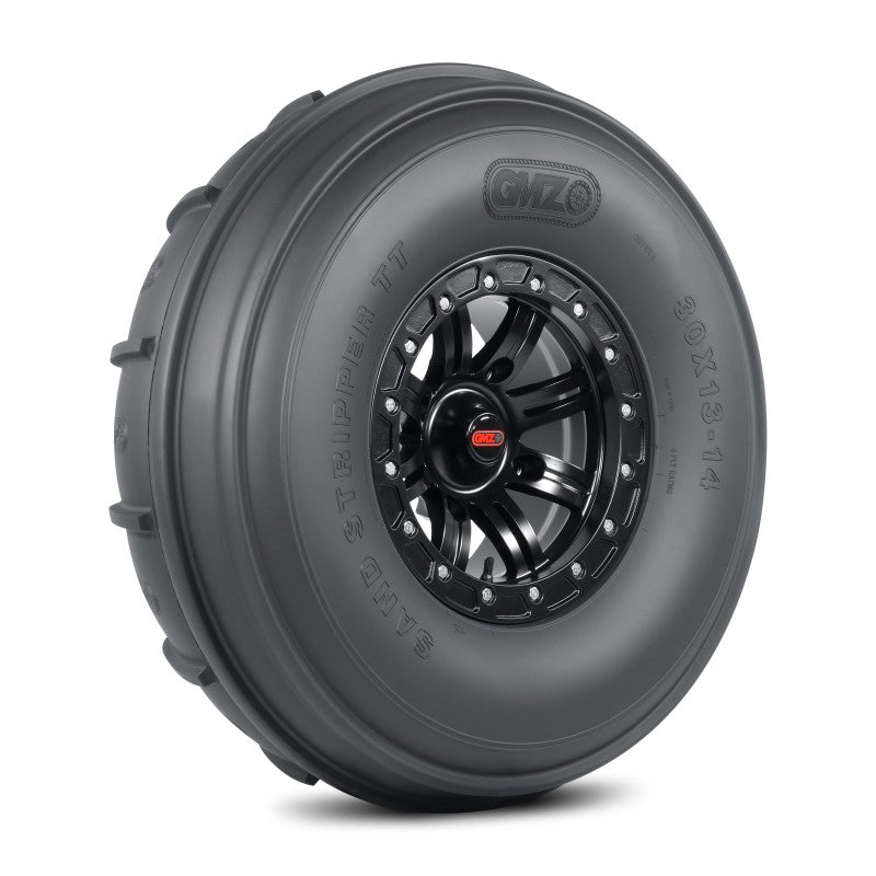 GMZ Race Products GMZ Sand Stripper Front XL TT Tire - 2 Rib - 30x13-14