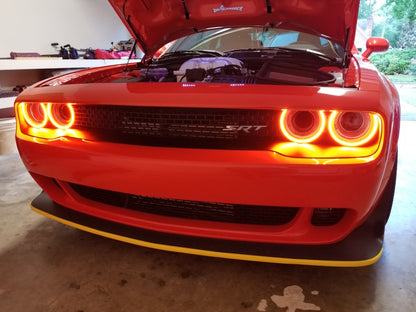 ORACLE Lighting Oracle 15-23 Dodge Challenger Surface Mount Headlight Halo Kit - ColorSHIFT